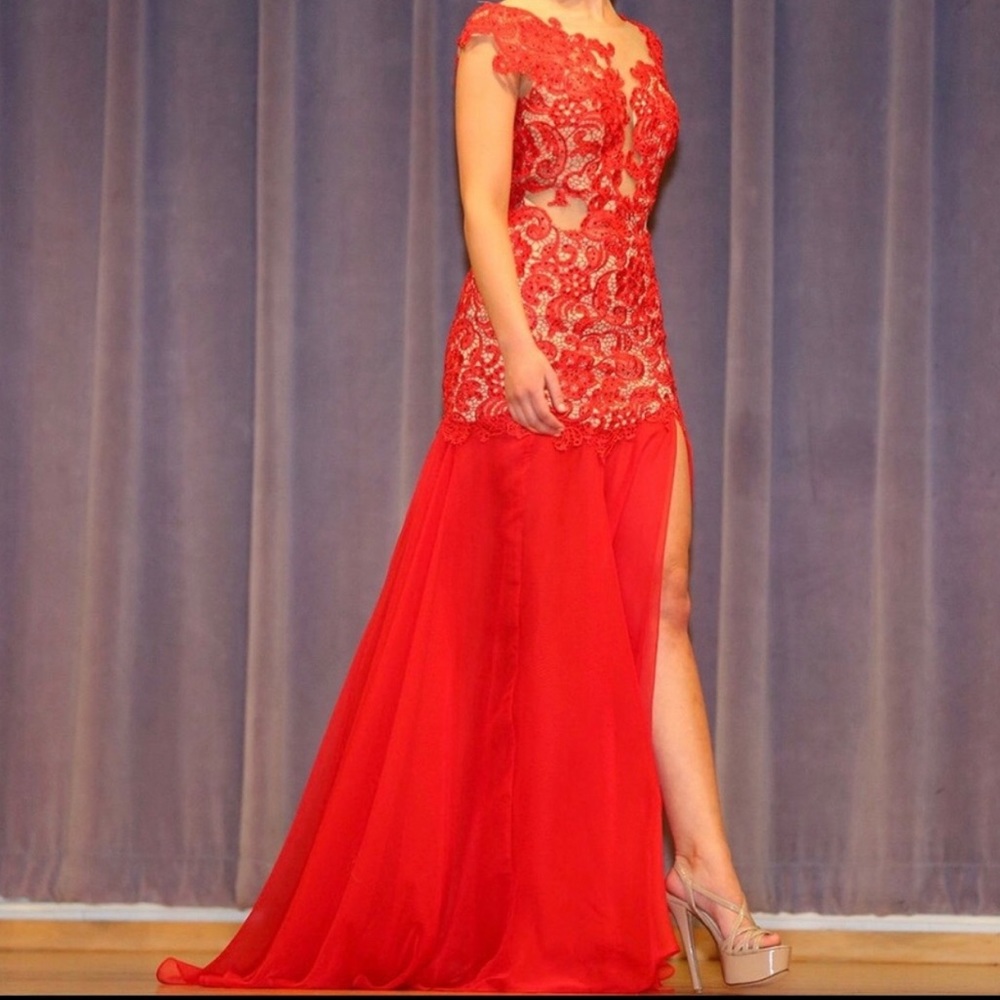 MacDuggal pageant/prom gown